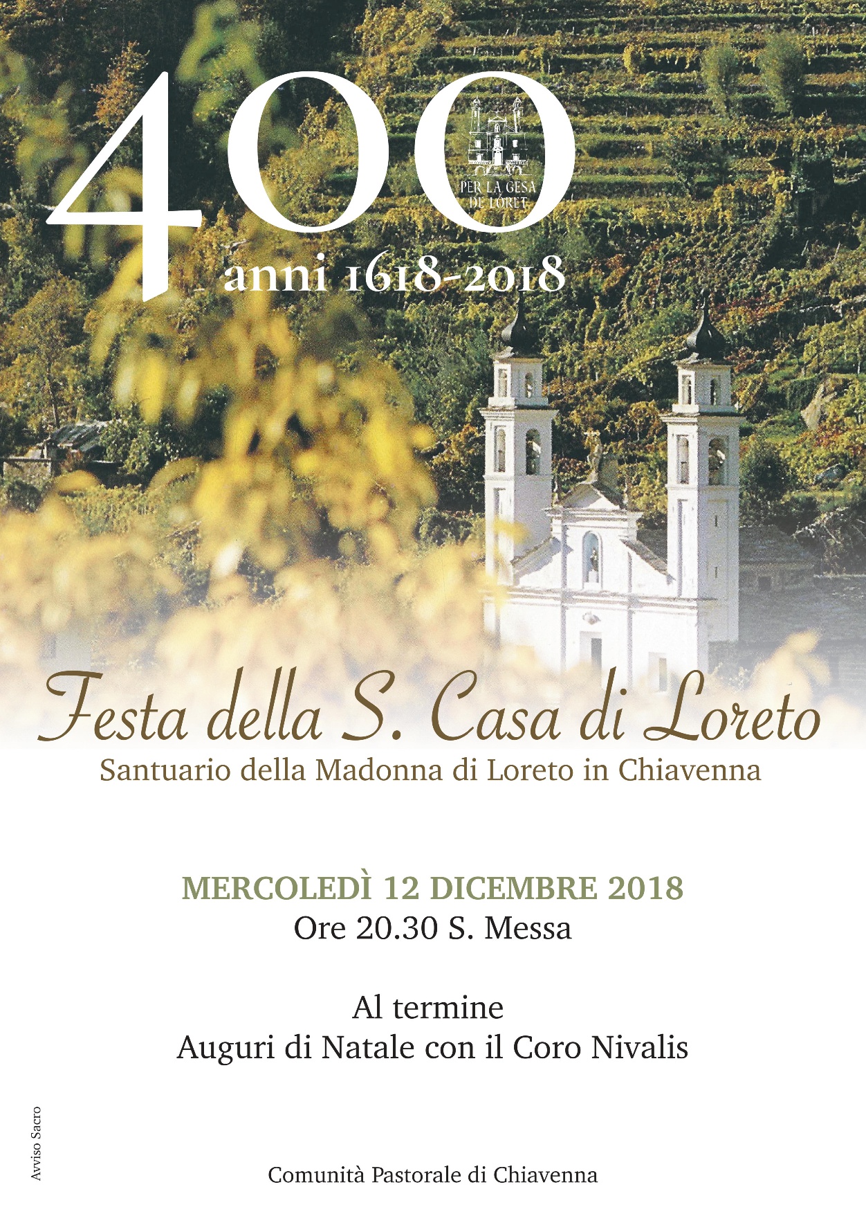 400esimo CHIESA DI LORETO