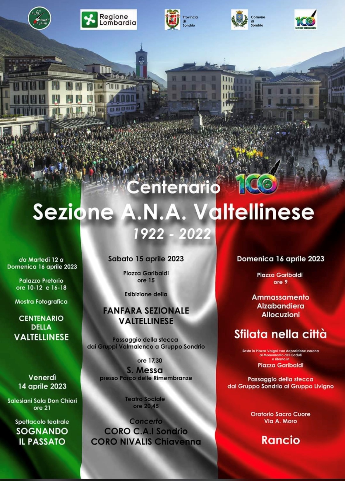 Centenario Sezione A.N.A Valtellinese